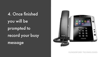 Polycom 501 601 Initial Voicemail Set up 1