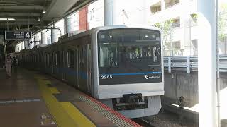 【まさかの無表示⁉】小田急3000形3265F各駅停車相模大野行き（入れ替え）相模大野駅発車！
