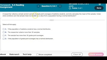 Math 14 6.4.1 Select all that apply.