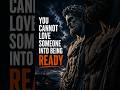 You Cannot Love Someone Into Choosing You | Stoicism