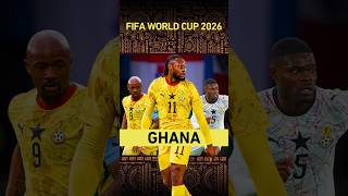 Ghana ready to shine again at the 2026 #FIFAWorldCup