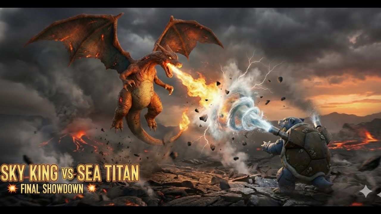 The King of Skies vs. The Titan of Tides: A Pokémon Real-World Documentary