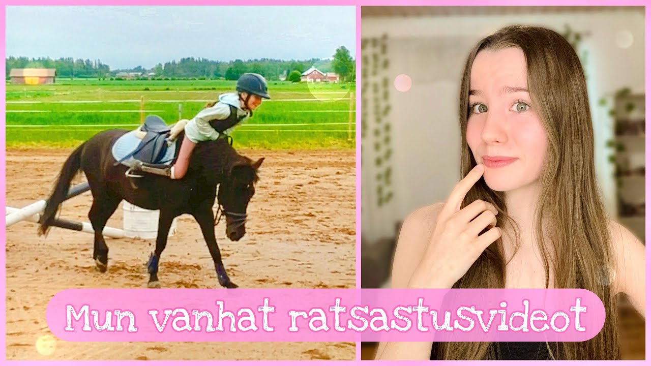 MUN VANHAT RATSASTUSVIDEOT🤠