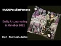 Daily Art Journal Page #AJOSPedculiarPersona Day 4 Narayana Seductiva