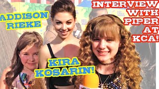 Does Kira Kosarin Think Jack Griffo Is Cute? Plus Thundermans Bts Info W Addison Riecke At Kcas