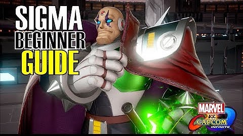 MVCI - Sigma Beginner Guide Combo Tutorial Notations and more! [Marvel vs Capcom: Infinite]