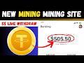 New USDT Cloud Mining site | Crypto Cloud Mining | Crypto Mining Platform || Crypto