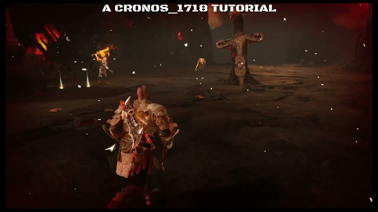 God of war - Tutorial -Teleporting Enemies into Executioners Cleave | PS4