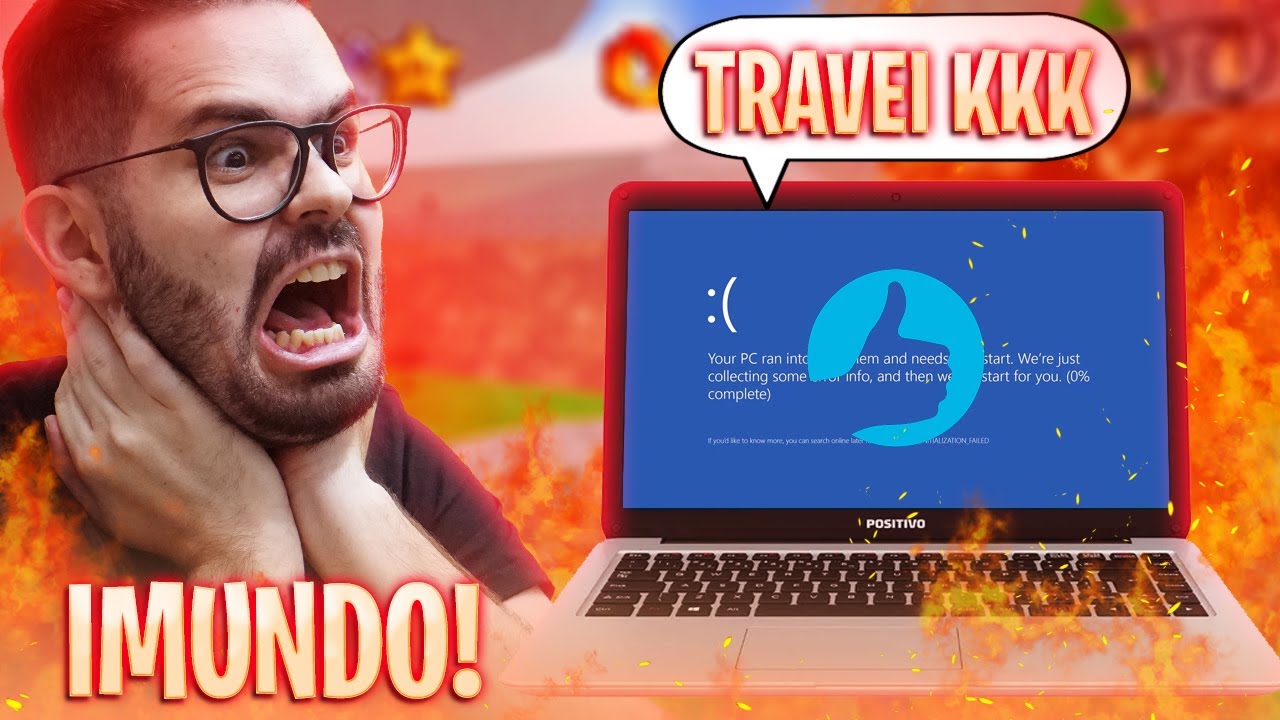 O MELHOR do PAI TROLL com os RAGES DO POSITIVO! 🤬💻