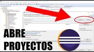 How to open projects in Eclipse - (Folders or files not in the Workspace) FAST