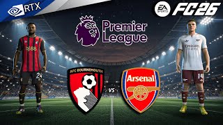 FC 26 - AFC Bournemouth vs Arsenal met Gyokeres en Saka | Premier League 25/26 volledige wedstrij...