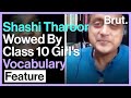 Kerala Class 10 Girl’s Vocab Wows Tharoor