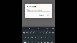 Create a notebook stack
