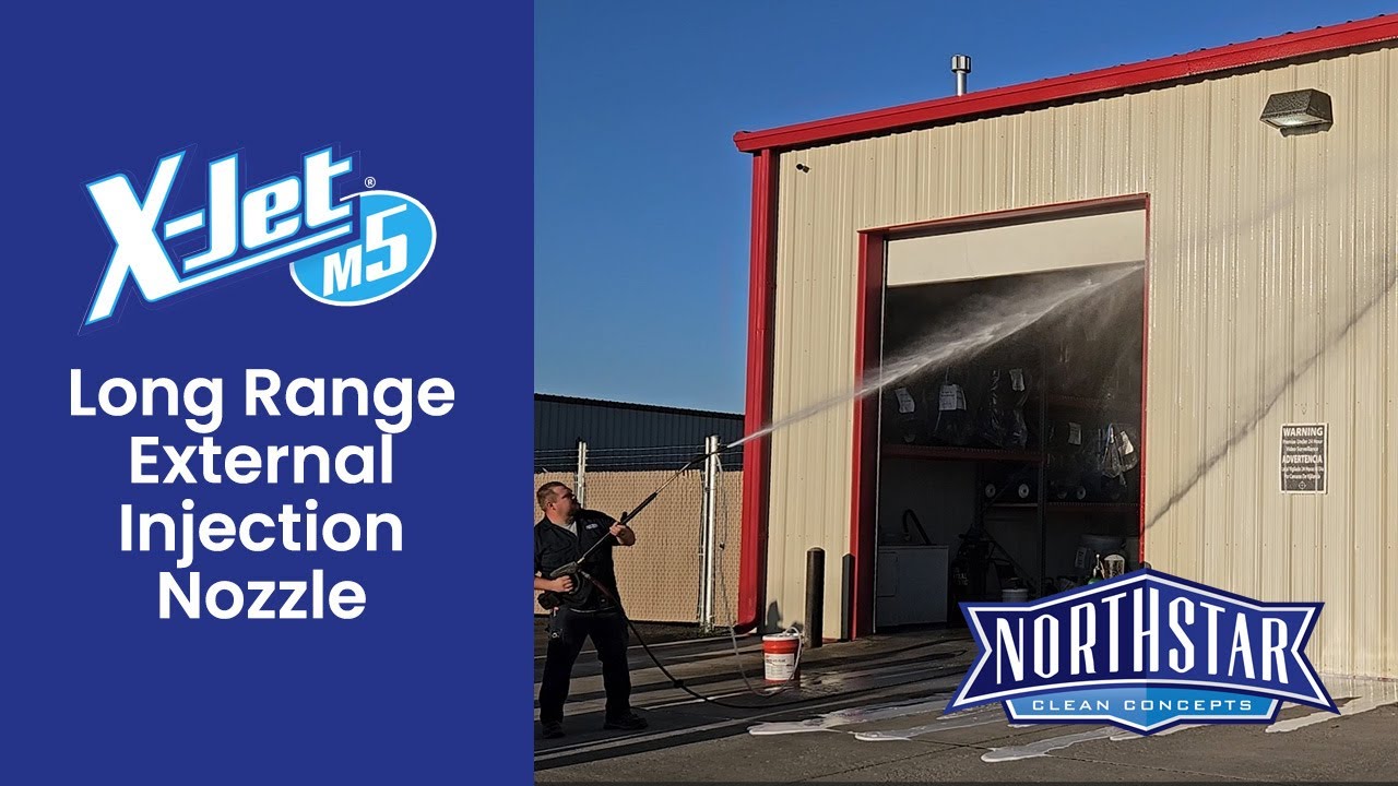 X-Jet M5 - Long Range External Injection Nozzle - Clean Up to 40 ft ...