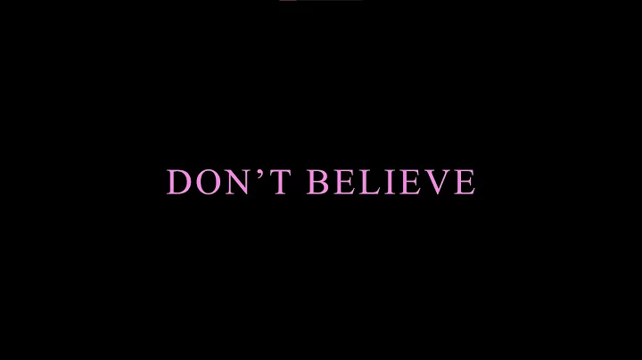 DON'T BELIEVE | THRILLER - SHORT FILM |