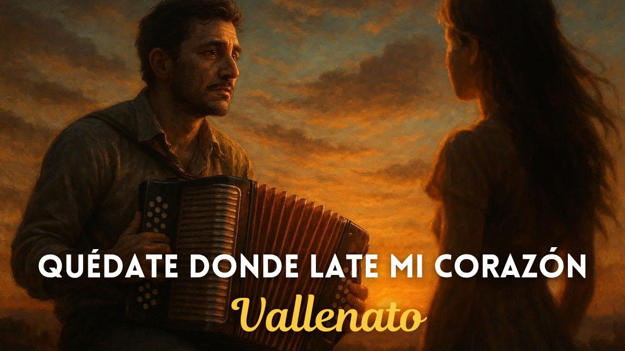 Quédate Donde Late Mi Corazón | Vallenato romántico para el alma