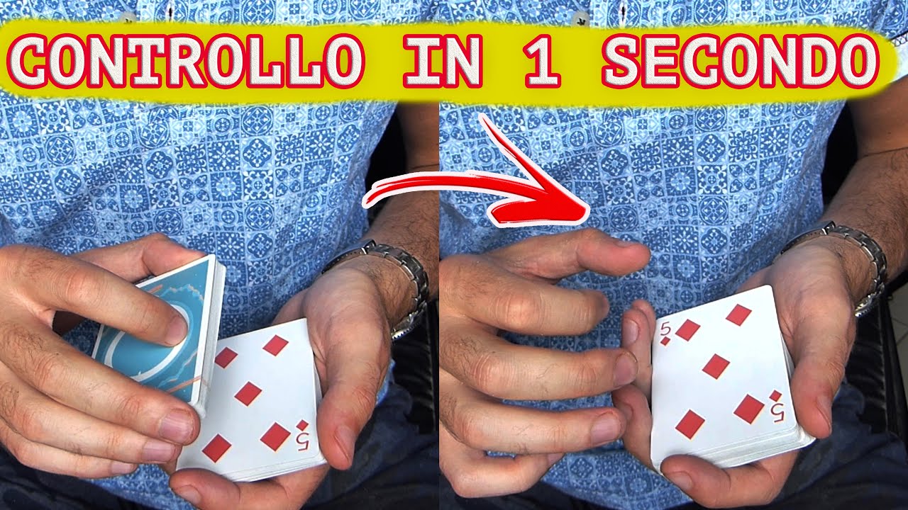 COME FAR SALIRE UNA CARTA IN CIMA IN 1 SECONDO