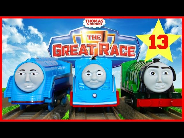 The Great Race trailer: Thomas the Tank Engine gets 13 diverse pals