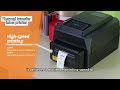 4inch thermal transfer label printer - Tickets, Wash Care Labels, Wristbands &amp; More