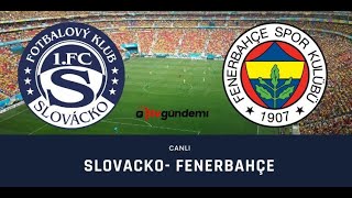 Slovacko   Fenerbahçe Geniş Maç Özeti