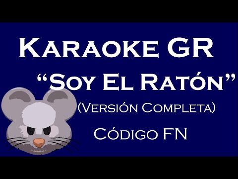 Karaoke Soy El Ratón Código FN VERSIÓN COMPLETA