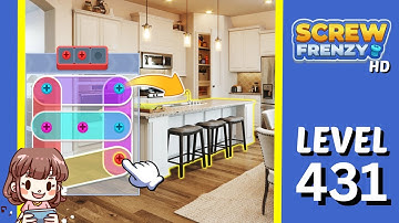 Screw Frenzy Level 431 Solution Walkthrough