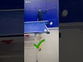 Backhand serve trickshot 🏓#shorts #youtubeshorts #viral #tabletennis