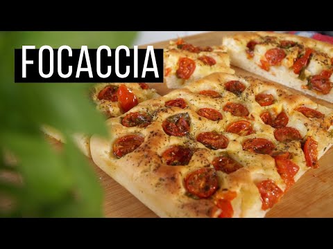 Video: Focaccia Mit Zwiebeln Und Tomaten