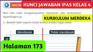 Kunci Jawaban IPAS Kelas 4 Halaman 173 Kurikulum Merdeka Kunci Jawaban IPAS Kelas 4 Halaman 173 Kurikulum Merdeka