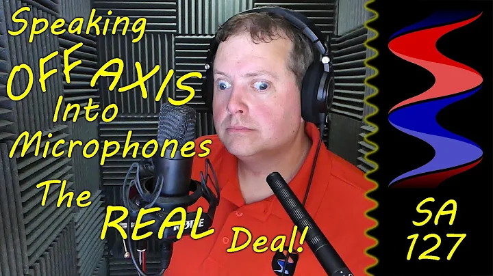 Speaking Off Axis Into Mics, The Real Deal - Sound Speeds