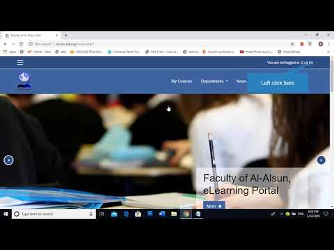 Alsun eLearning portal sign in