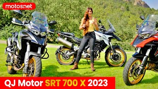 🆕 QJ SRT 700 X 2023 / ¡Súper interesante! Primera prueba / Test / Review / motos.net