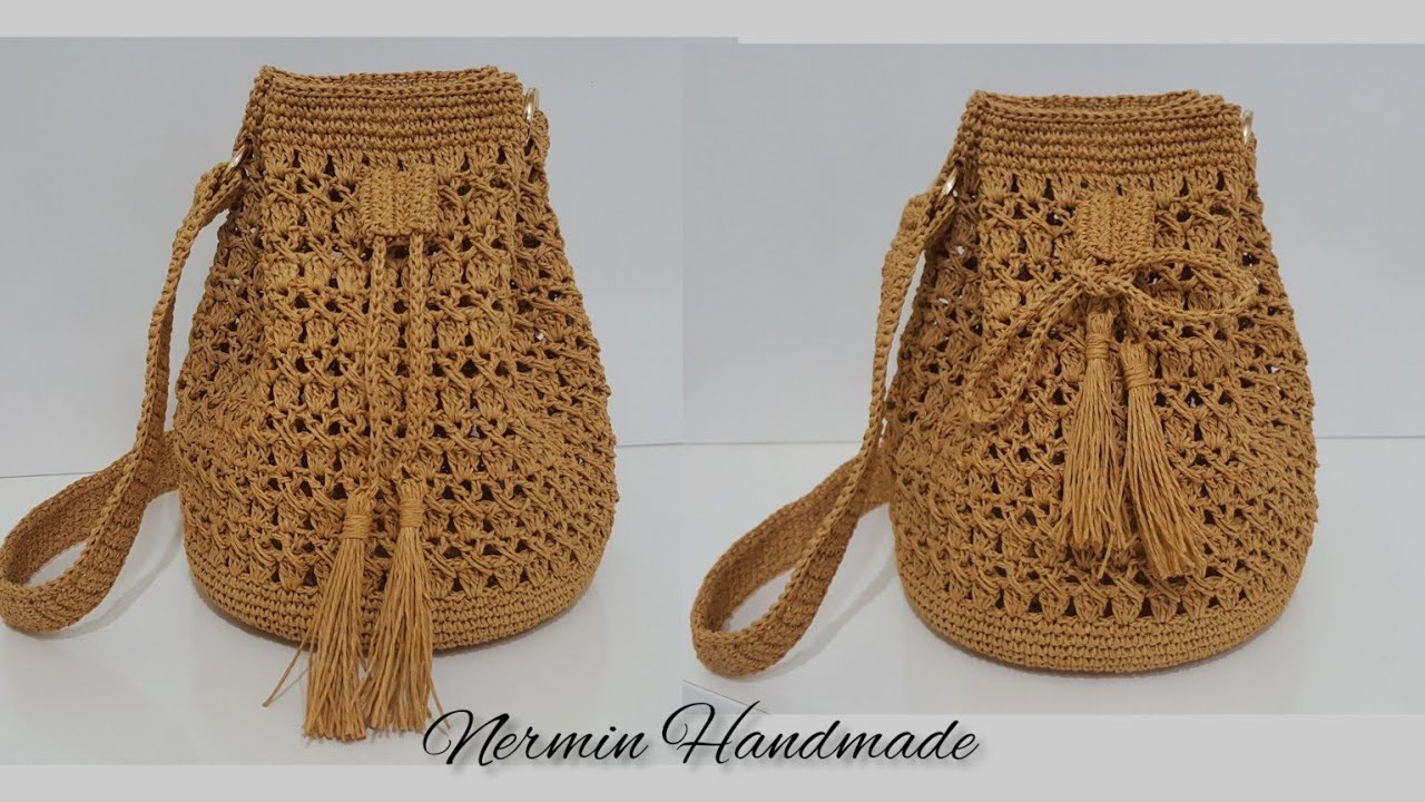 ÇOK GÜZEL OLDU😍 KAĞIT İPTEN TORBA ÇANTA YAPIMI