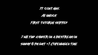 GTA 5 modded account giveaway! Sunday 6 pm gmt +1 copenhagen time