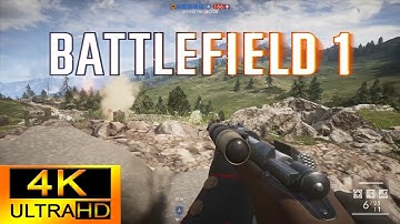 Battlefield 1 Multiplayer Gameplay: Operations - Monte Grappa | 4K 60FPS