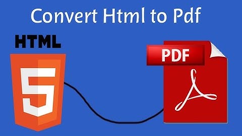 Easy way to convert HTML to PDF using Javascript - Code With Mark