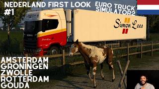 Met Simon Loos Nederland verkennen in de nieuwe ETS2 Beta Update! #1