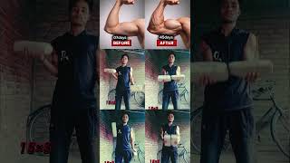 Forearms home workout try this💪🔥#home #exercise #homeworkout..