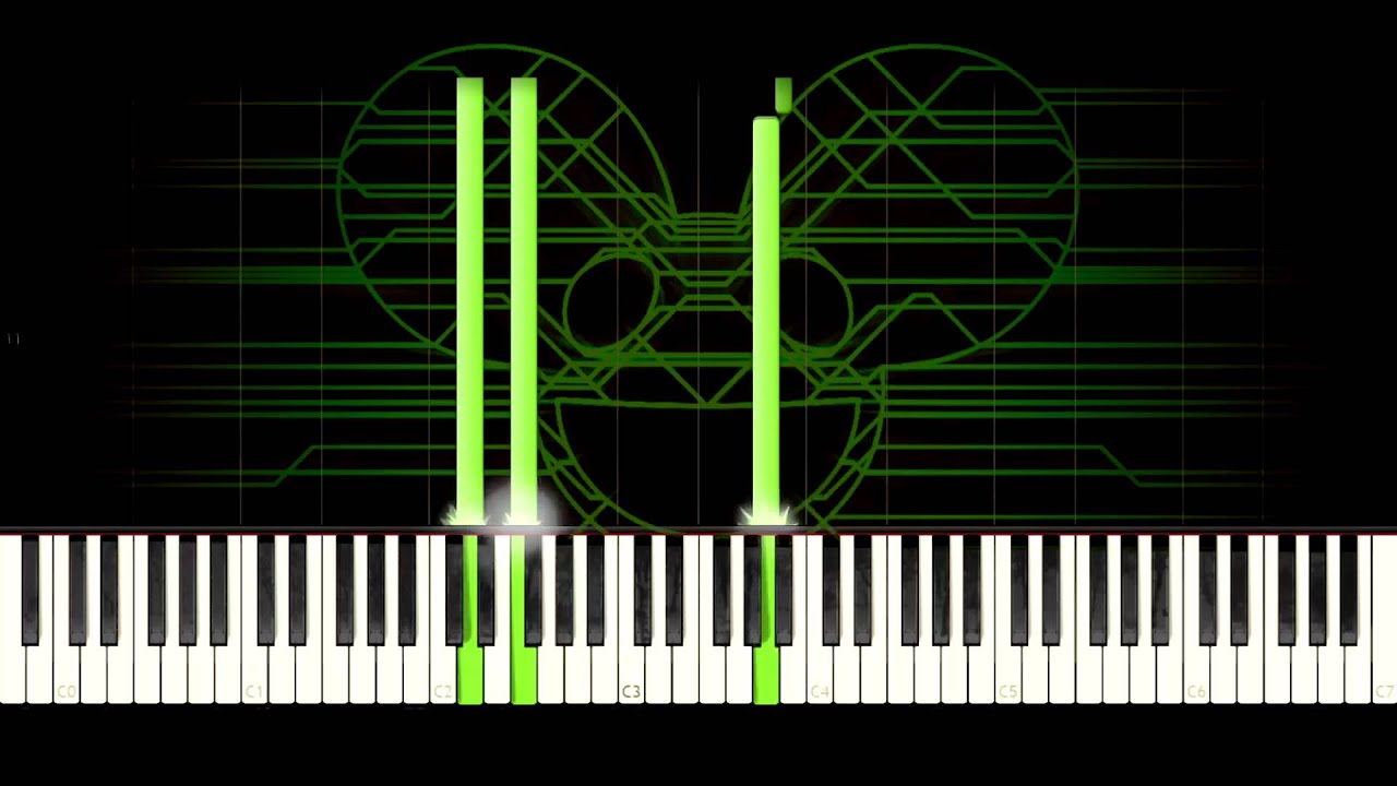Deadmau5 Faxing Berlin Piano Tutorial Youtube