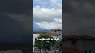 Bu Senenin Ilk Karı Düştü Kazdağlarına Ğıyor Ğları Iş Ğukhava