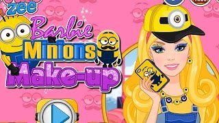 NEW Игры для детей 2015—Disney Принцесса Барби Миньоны Макияж—Мультик для девочек screenshot 5