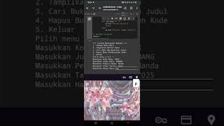 TUGAS 1 || PROGRAM PYTHON  MENEJEMEN BUKU BUKUKU
