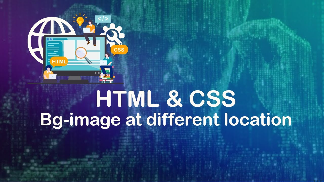 18.Add Background Image In Html  Css || At Different Folders Or Locations