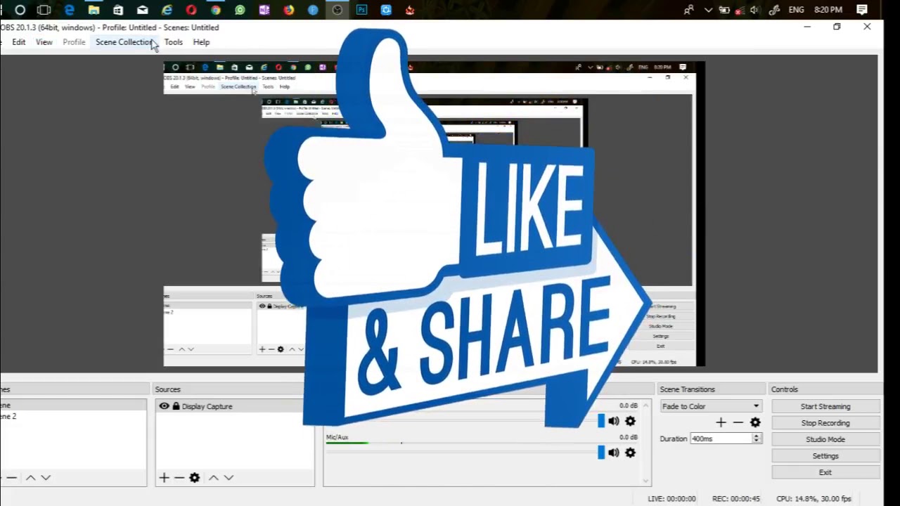 OBS Tutorial How To Pause Button Show Open Broadcaster Software YouTube