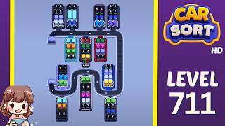 Car Sort Level 711 Solution Walkthrough