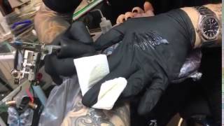 2015-11-18 Adam Lambert - Snapchat - Getting A Tattoo 2 - Rotated