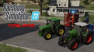Let's play Amberstone Farming Simulator 23 Timelapse Gameplay