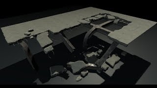 Modular Concrete Rubble And Steel Bars In Unity Asset store