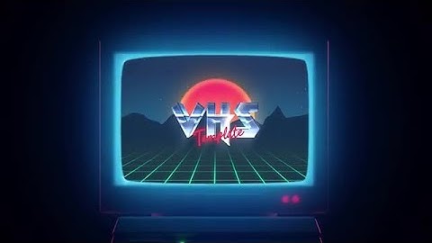 Retro Wave Logo Premiere Pro Templates