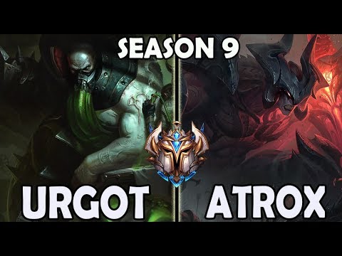 patch 9.12 tier list Faker Urgot vs Aatrox (TOP) Ranked Challenger Korea